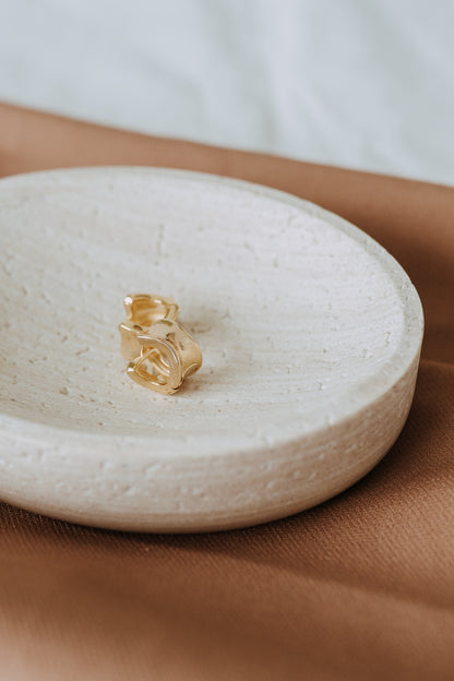 Rove Hoops – Gold Filled Chunky Mini Hoops