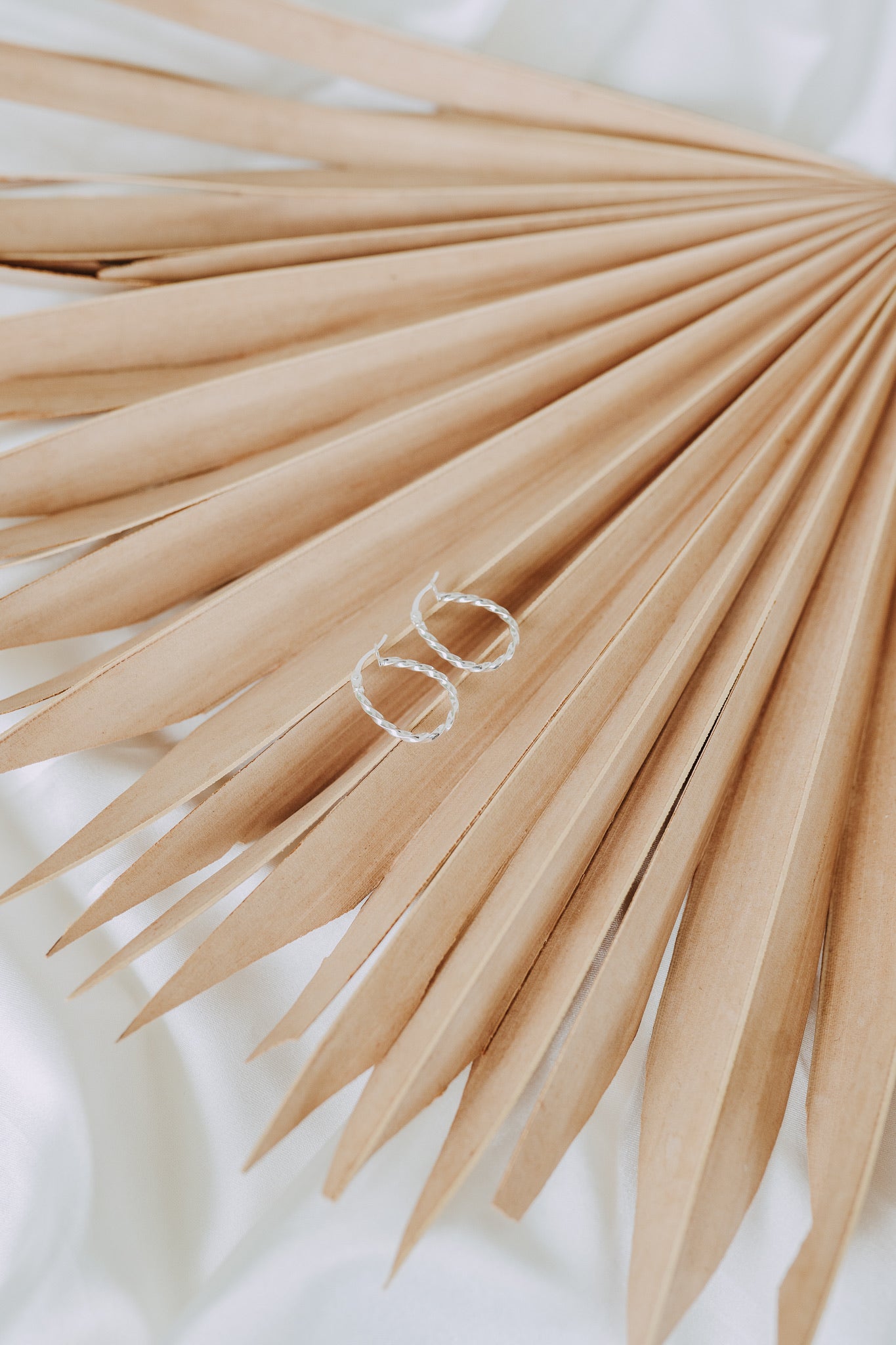 Wren Hoops — Sterling Silver