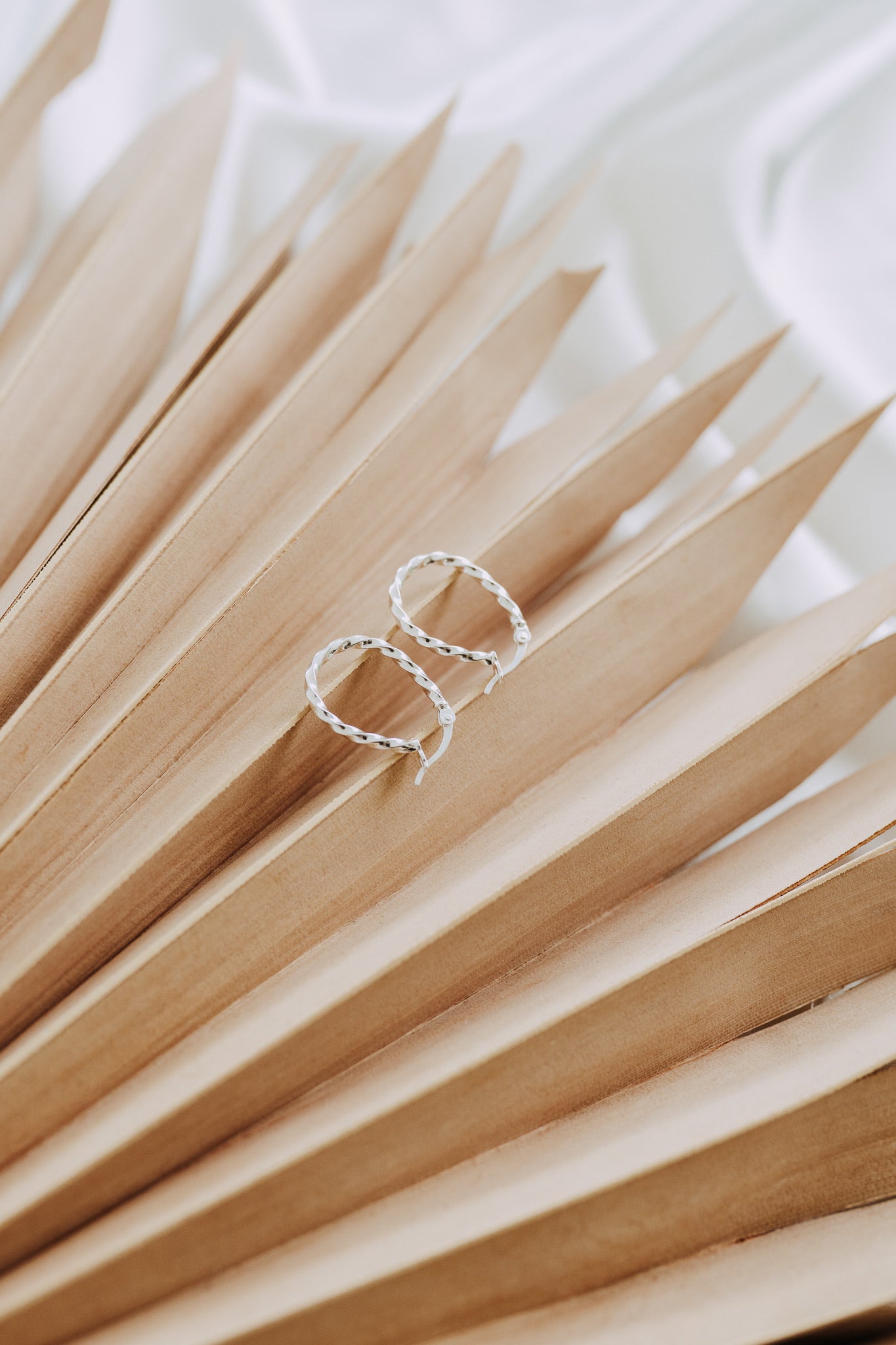Wren Hoops — Sterling Silver