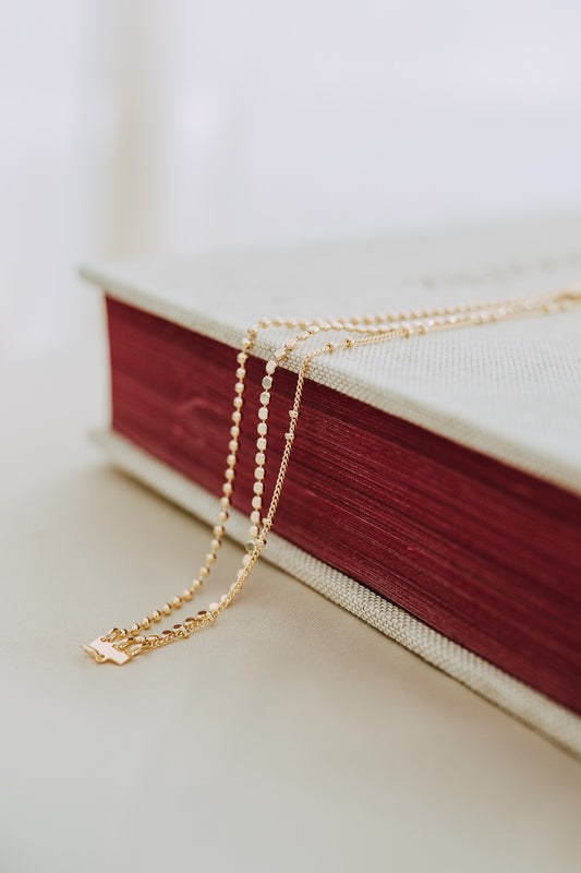 Triple Ball Chain Bracelet – 18k Gold Filled