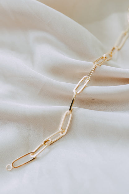 Bold Paperclip Bracelet