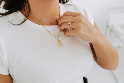 Original Initial Necklace