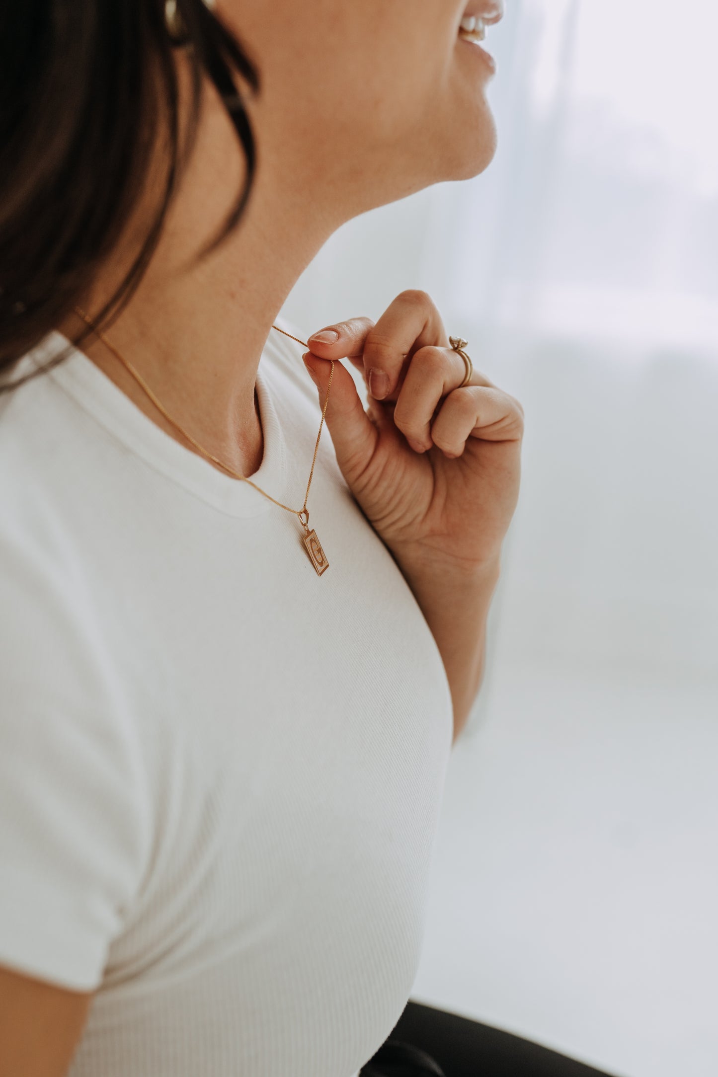 Original Initial Necklace