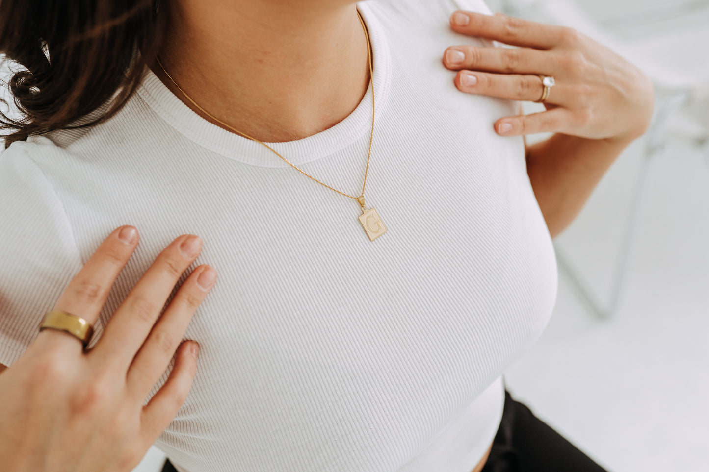 Original Initial Necklace