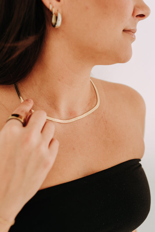 5mm Herringbone Necklace