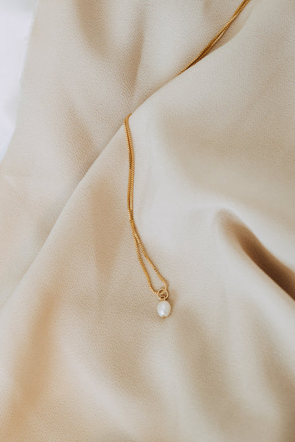Pearl Drop Necklace
