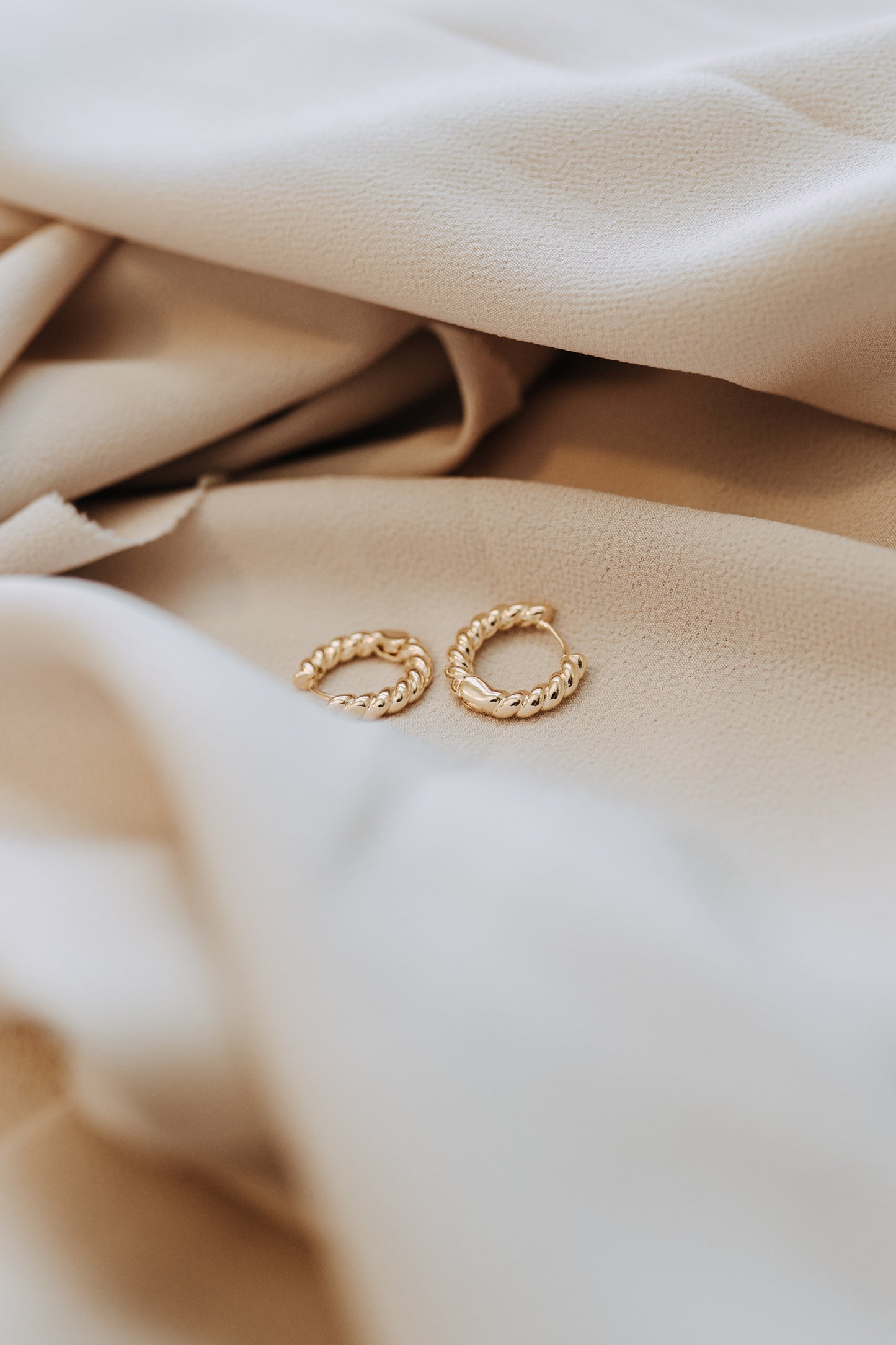 The Goldie Twist Hoops