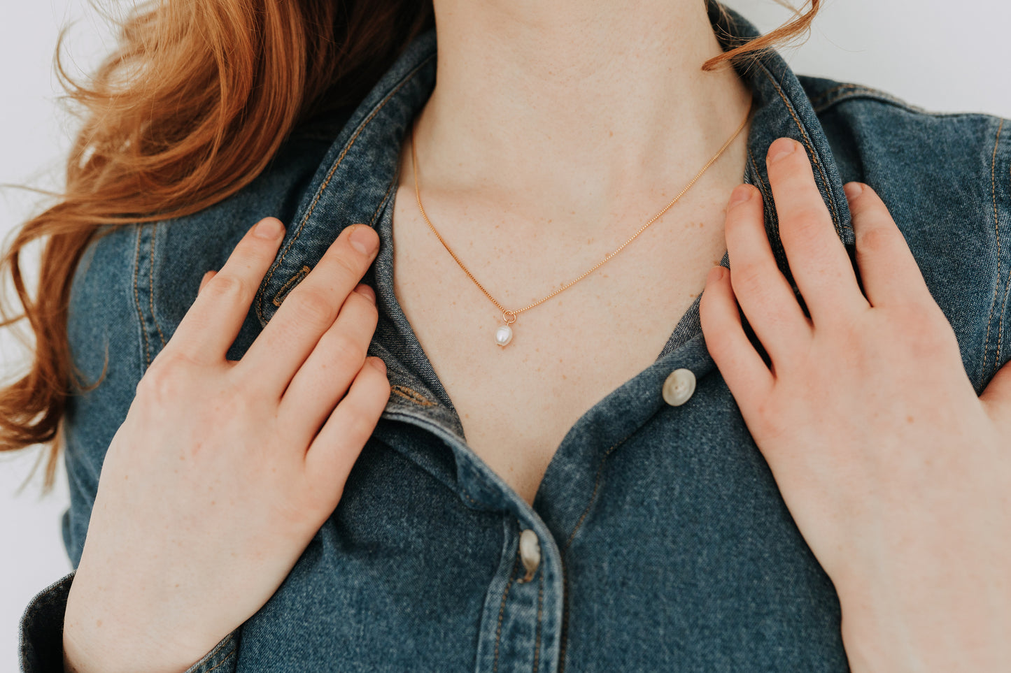 Pearl Drop Necklace