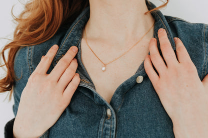 Pearl Drop Necklace