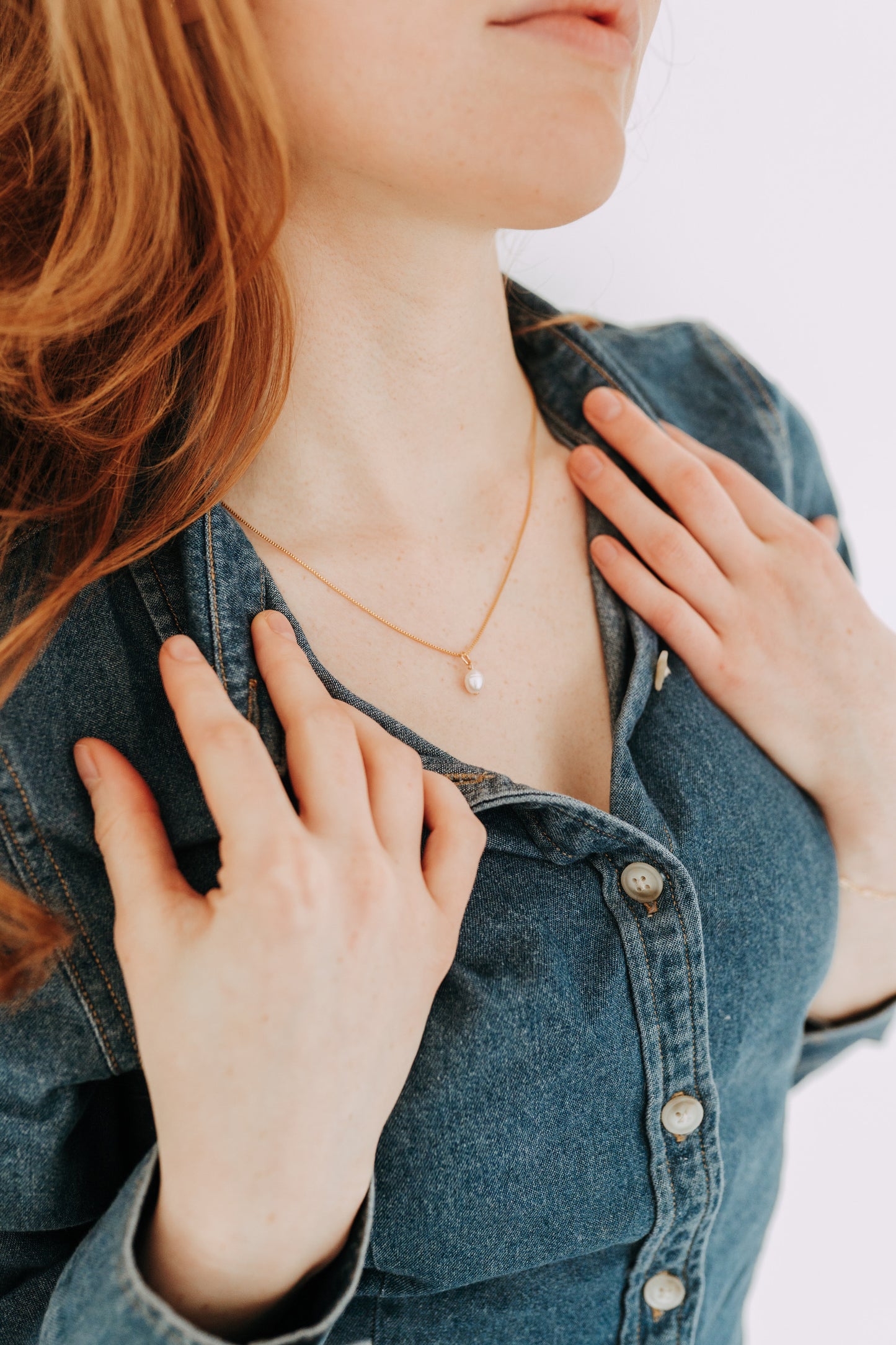 Pearl Drop Necklace