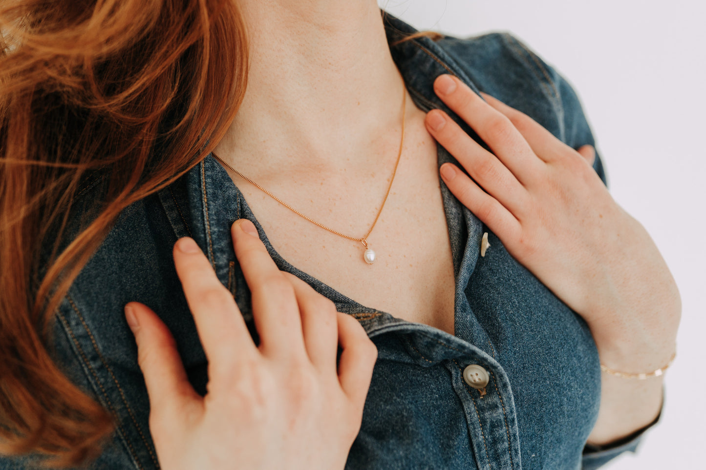 Pearl Drop Necklace