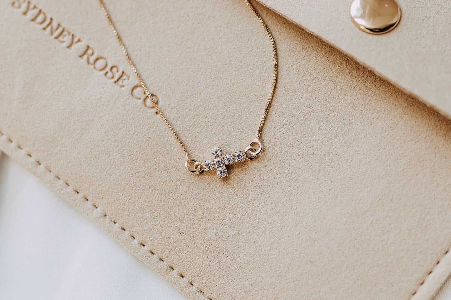 Dainty Cross Bracelet