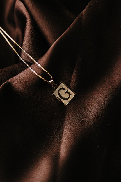 Original Initial Necklace
