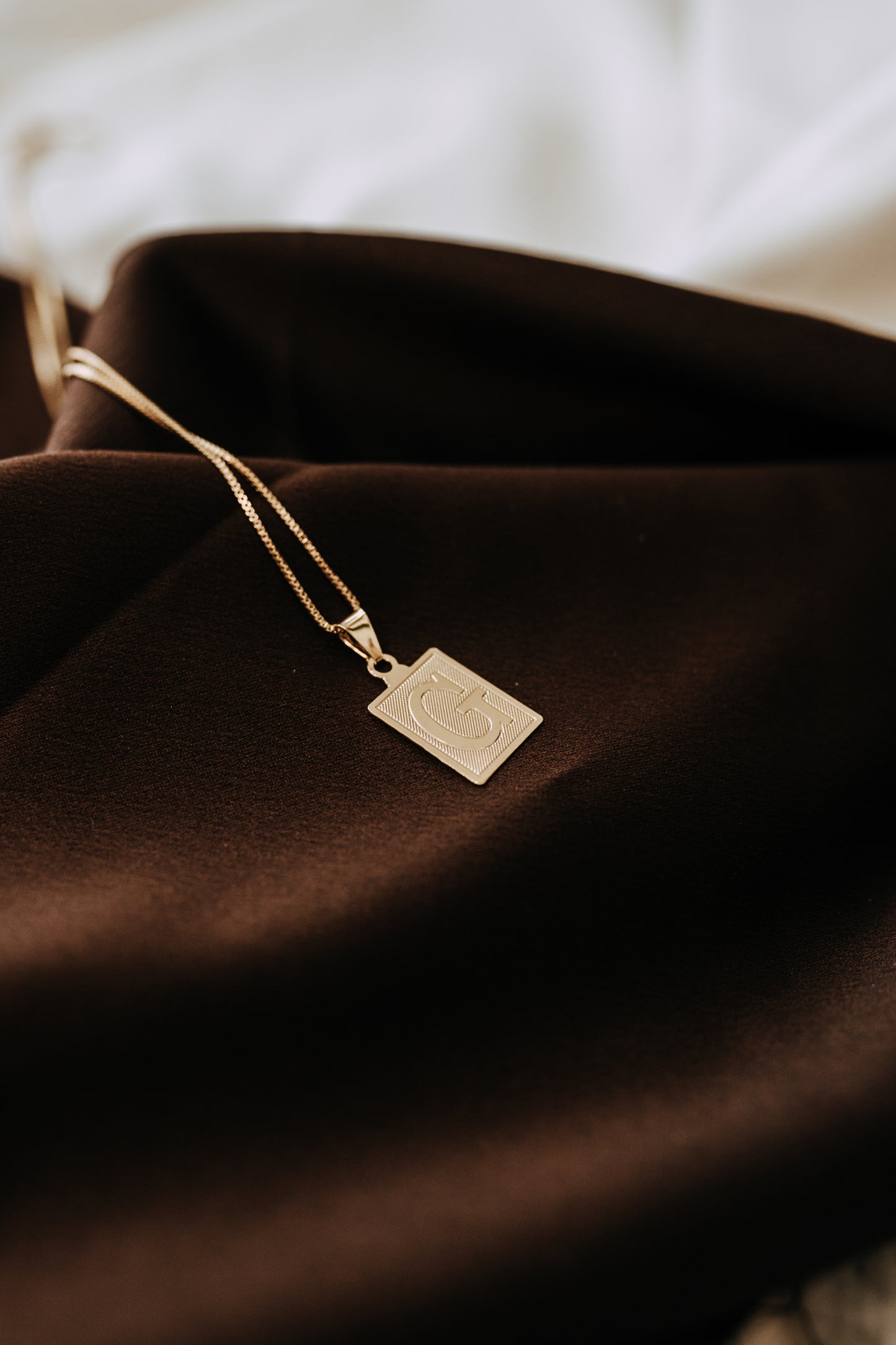 Original Initial Necklace