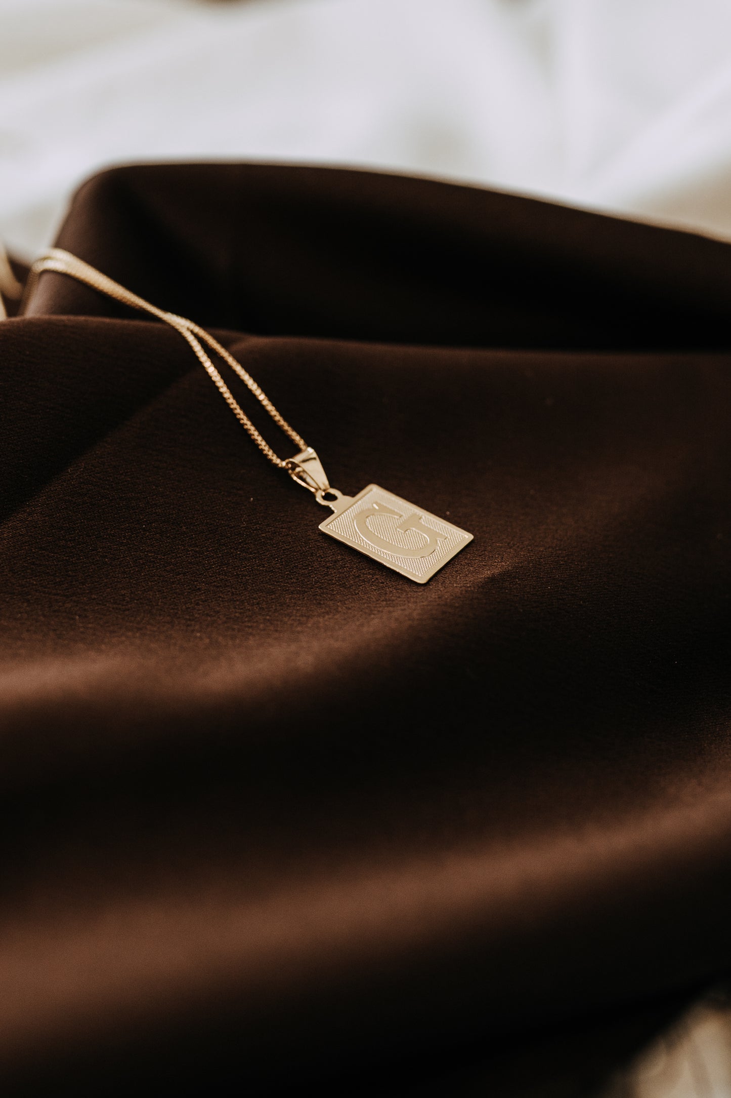 Original Initial Necklace