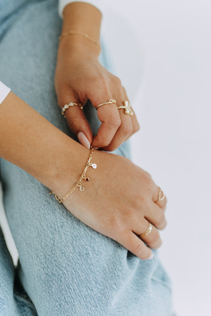 The Engraved Love Note Bracelet