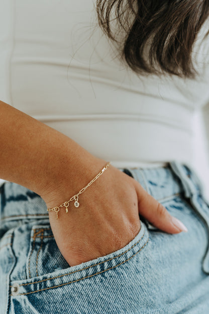 The Engraved Love Note Bracelet