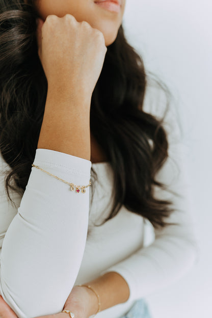 The Engraved Love Note Bracelet