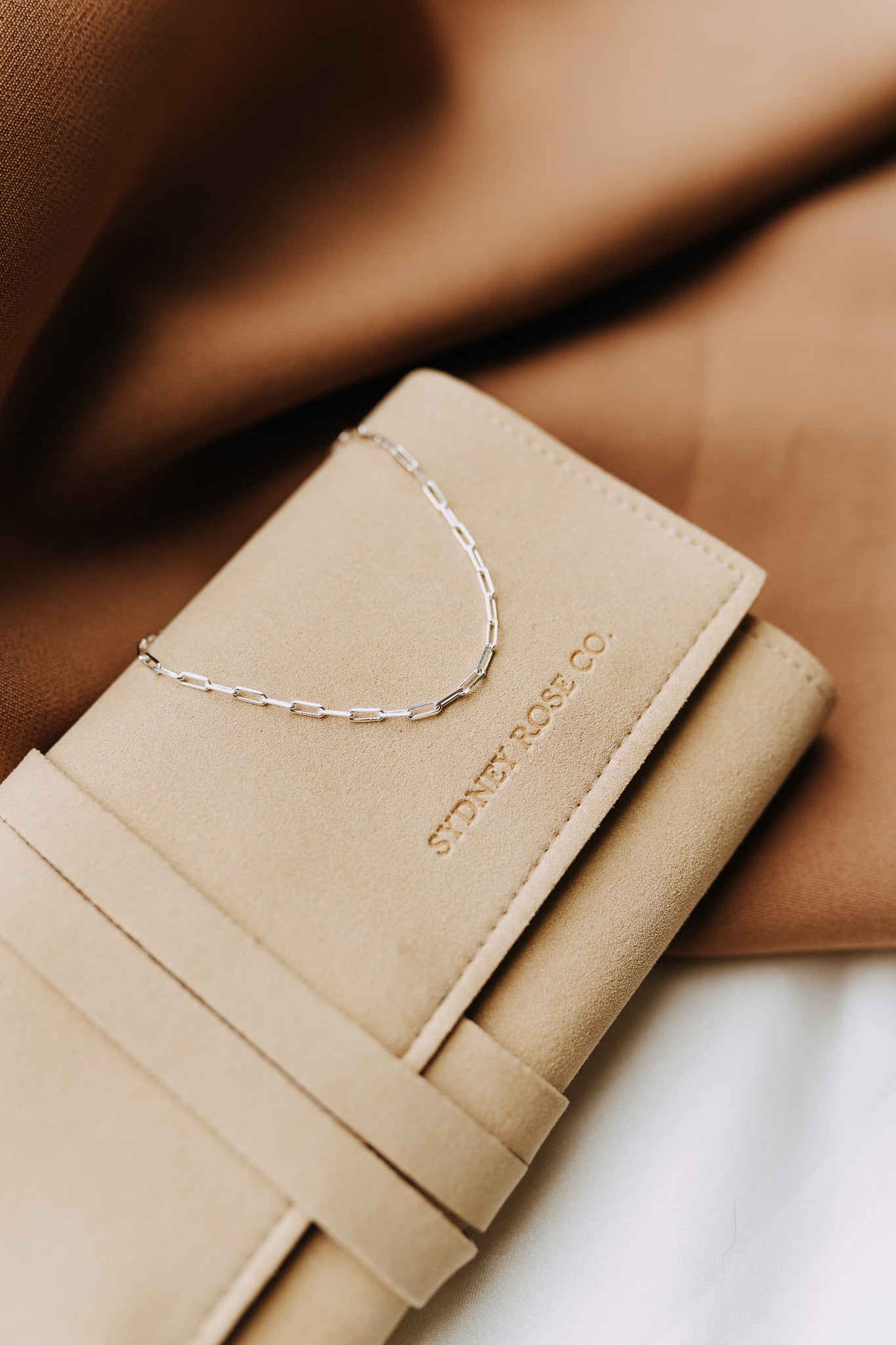Petite Paperclip Bracelet - Sterling Silver
