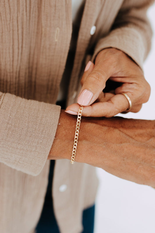 4mm Curb Bracelet