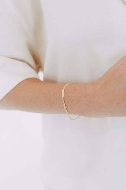 Herringbone Bracelet - Gold Filled