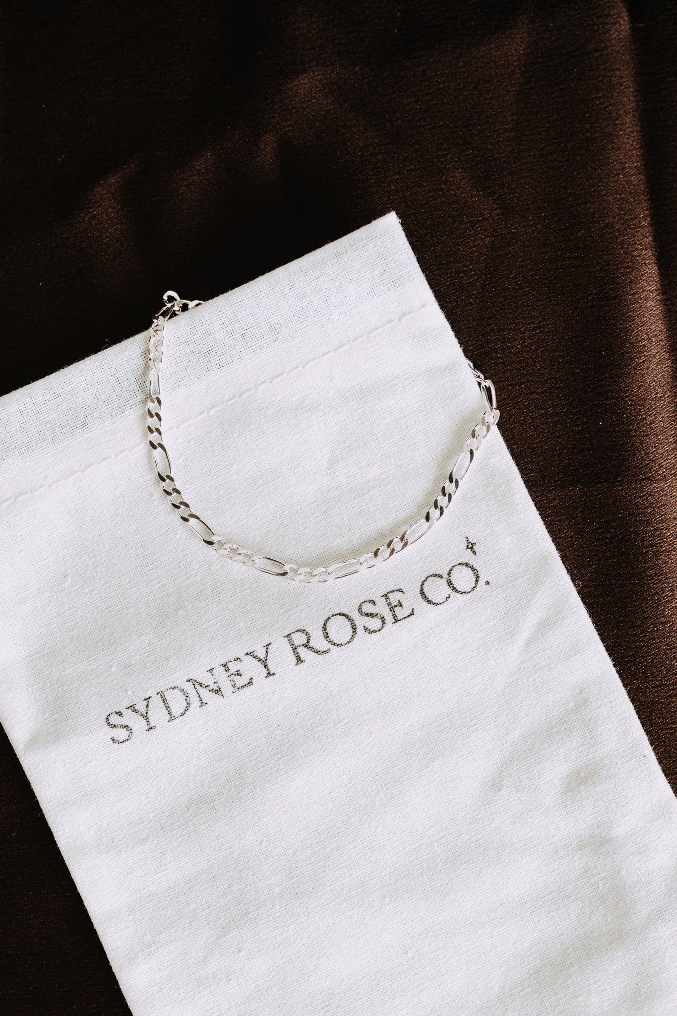 Sterling Silver Figaro Bracelet | 3mm Chain Bracelet