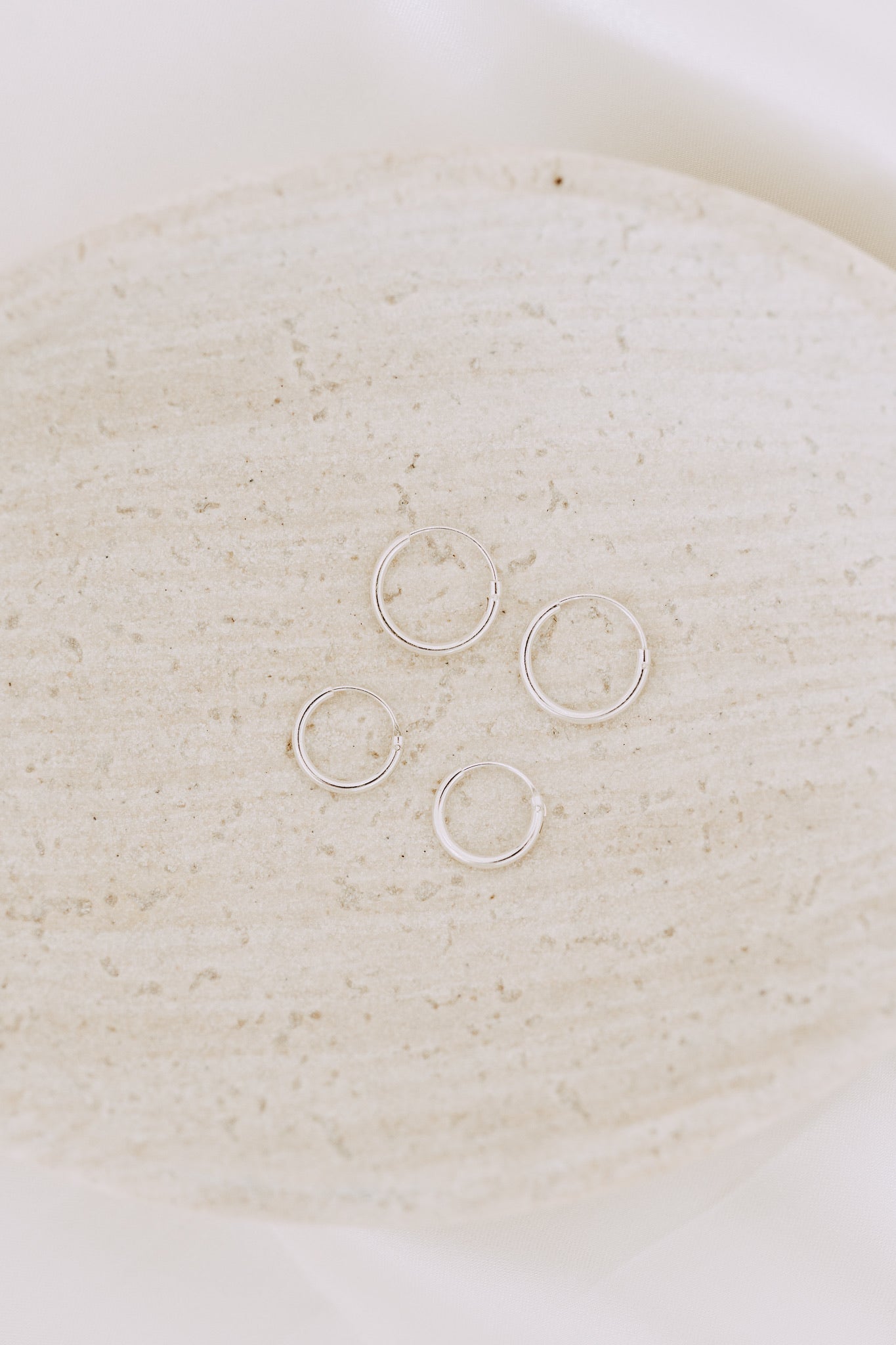 Sleeper Hoops - Sterling Silver