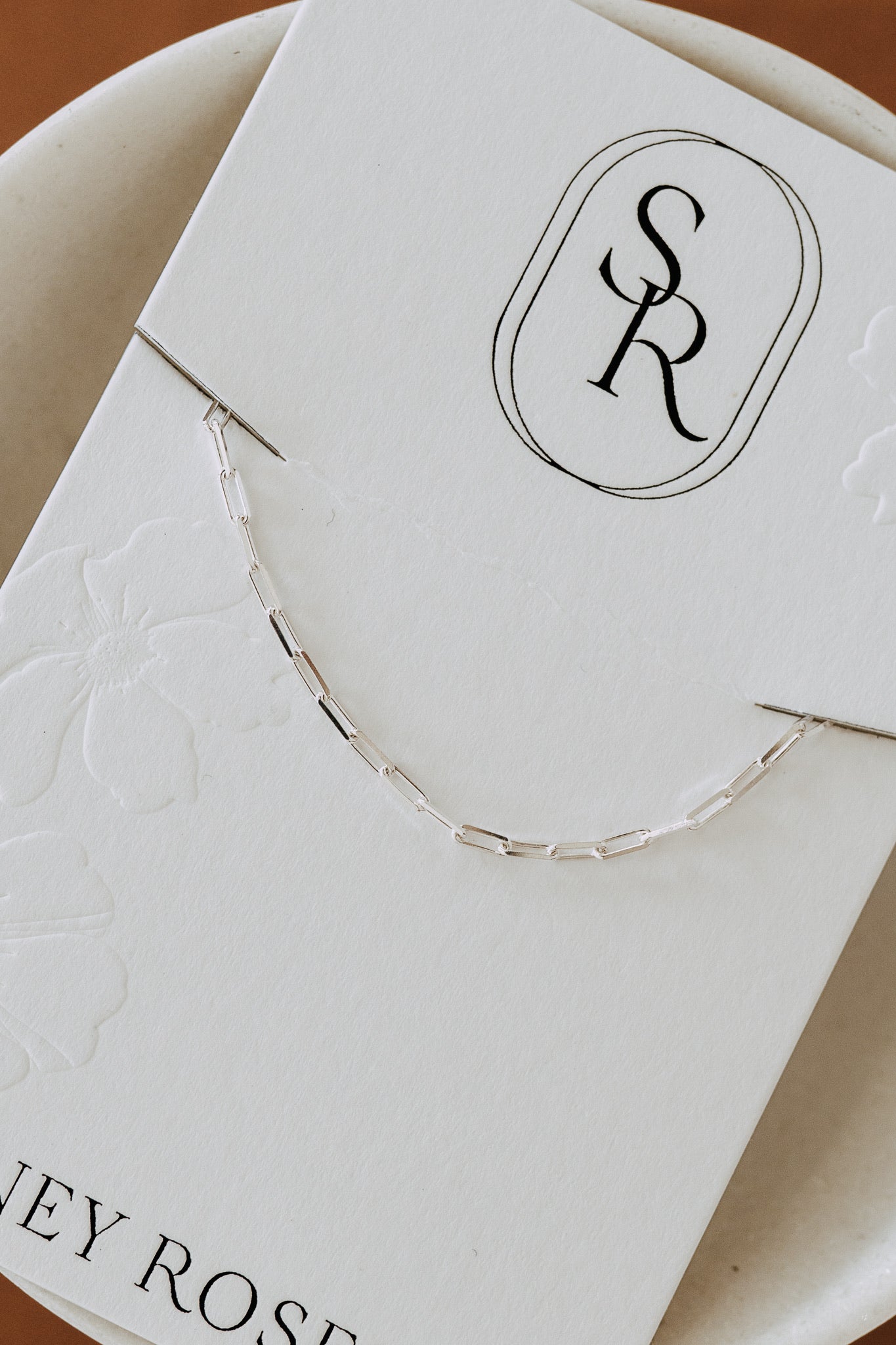 Petite Paperclip Bracelet - Sterling Silver