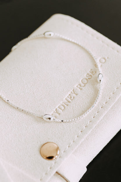 Orbit Bracelet | Sterling Silver Floating Bead Bracelet