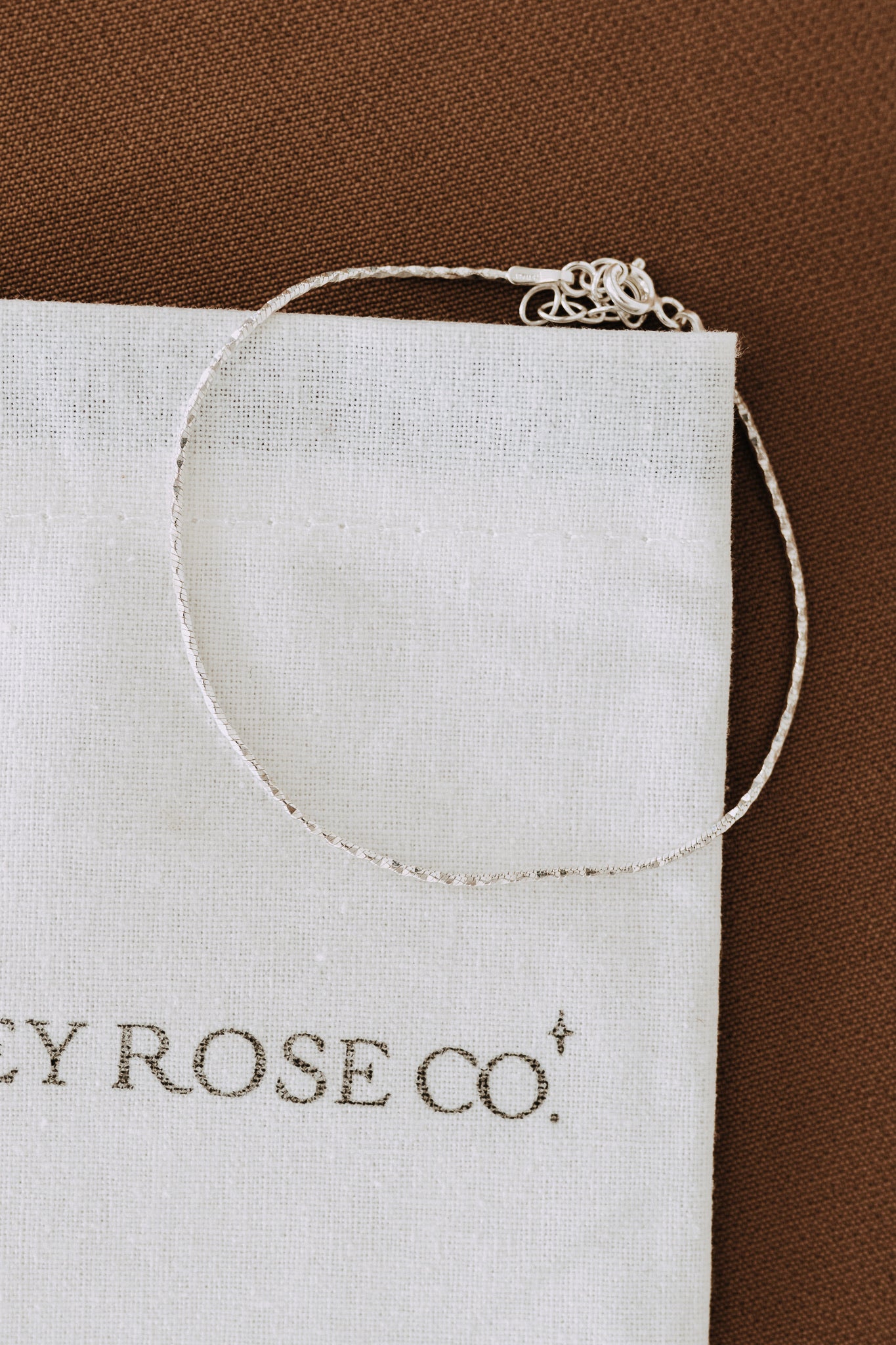 Sterling Silver Shimmer Bracelet