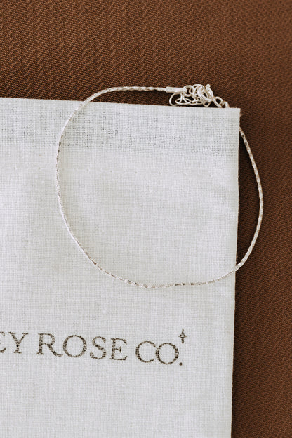 Sterling Silver Shimmer Bracelet