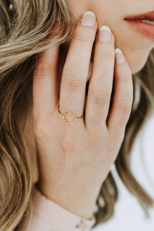 Open Circle Ring