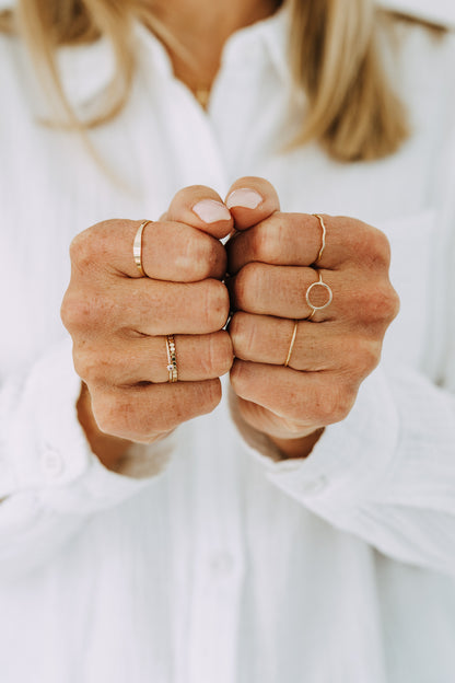 Open Circle Ring