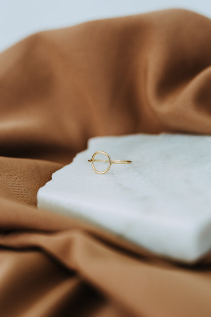 Open Circle Ring