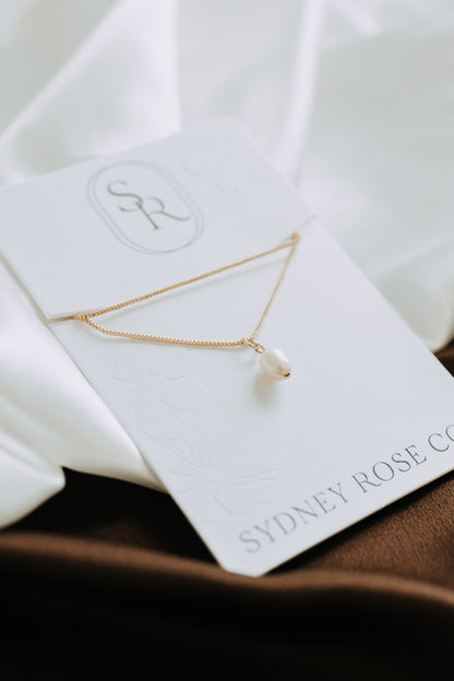 Pearl Drop Necklace
