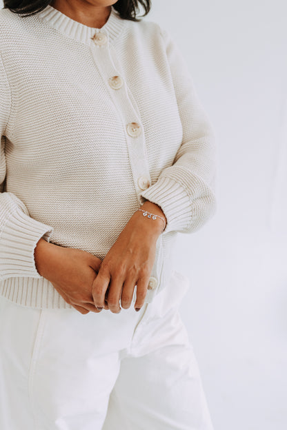 Sterling Silver Love Note Bracelet | Personalized Bracelet