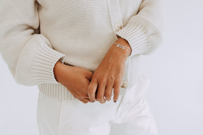 Sterling Silver Love Note Bracelet | Personalized Bracelet