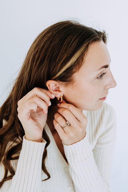 Everyday Hoops | 18K Gold Filled