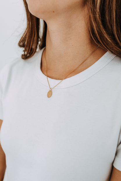 Petite Birth Flower Necklace | Personalized Birth Month Necklace