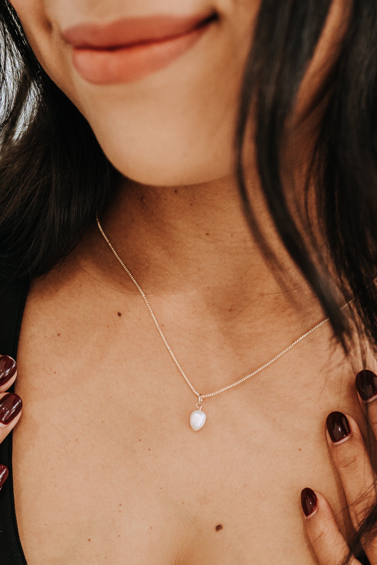 Pearl Drop Necklace