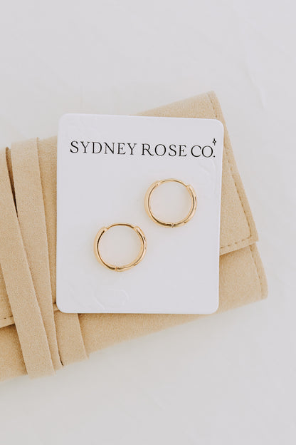 Everyday Hoops | 18K Gold Filled