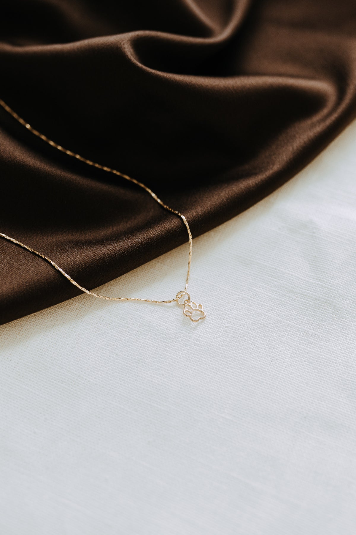 Dog Pendant Necklace | 18K Gold Filled