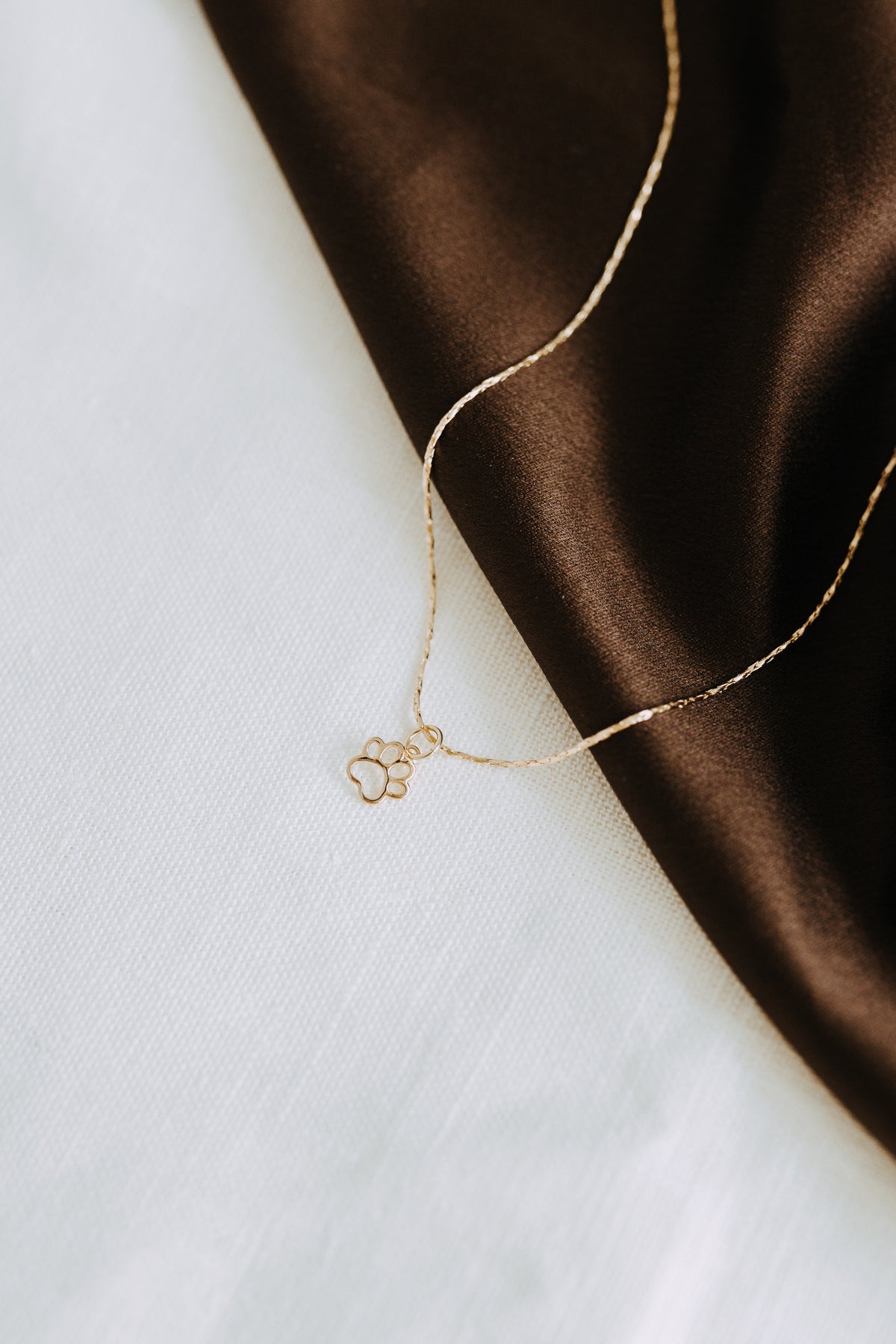 Dog Pendant Necklace | 18K Gold Filled