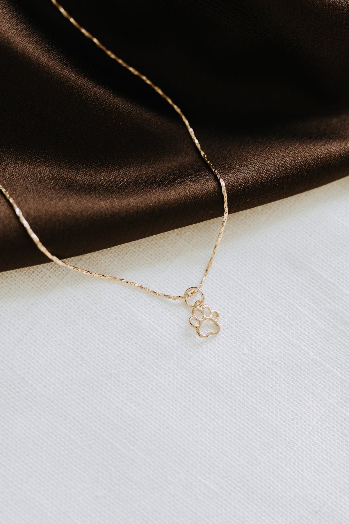 Dog Pendant Necklace | 18K Gold Filled