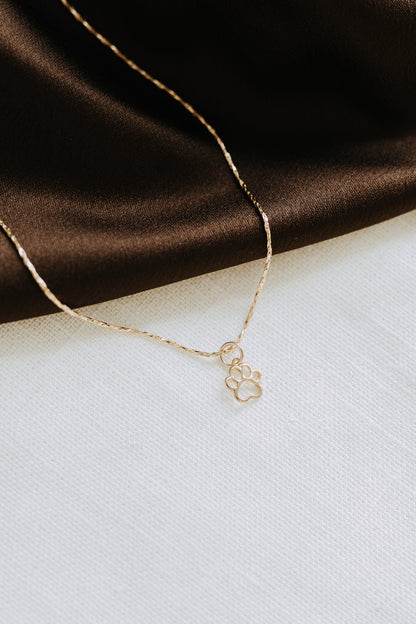 Dog Pendant Necklace | 18K Gold Filled