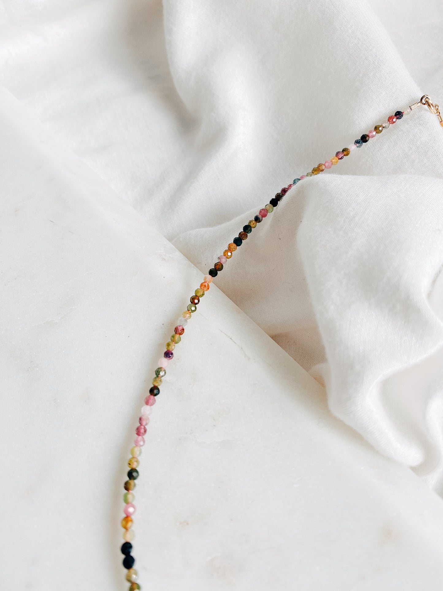 Tourmaline Bead Chain