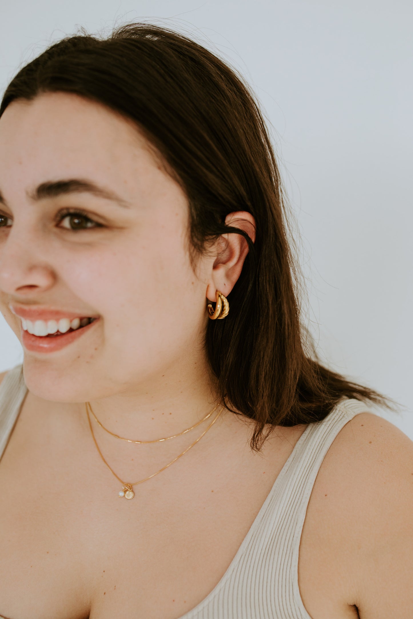 Pearl + Shell Necklace