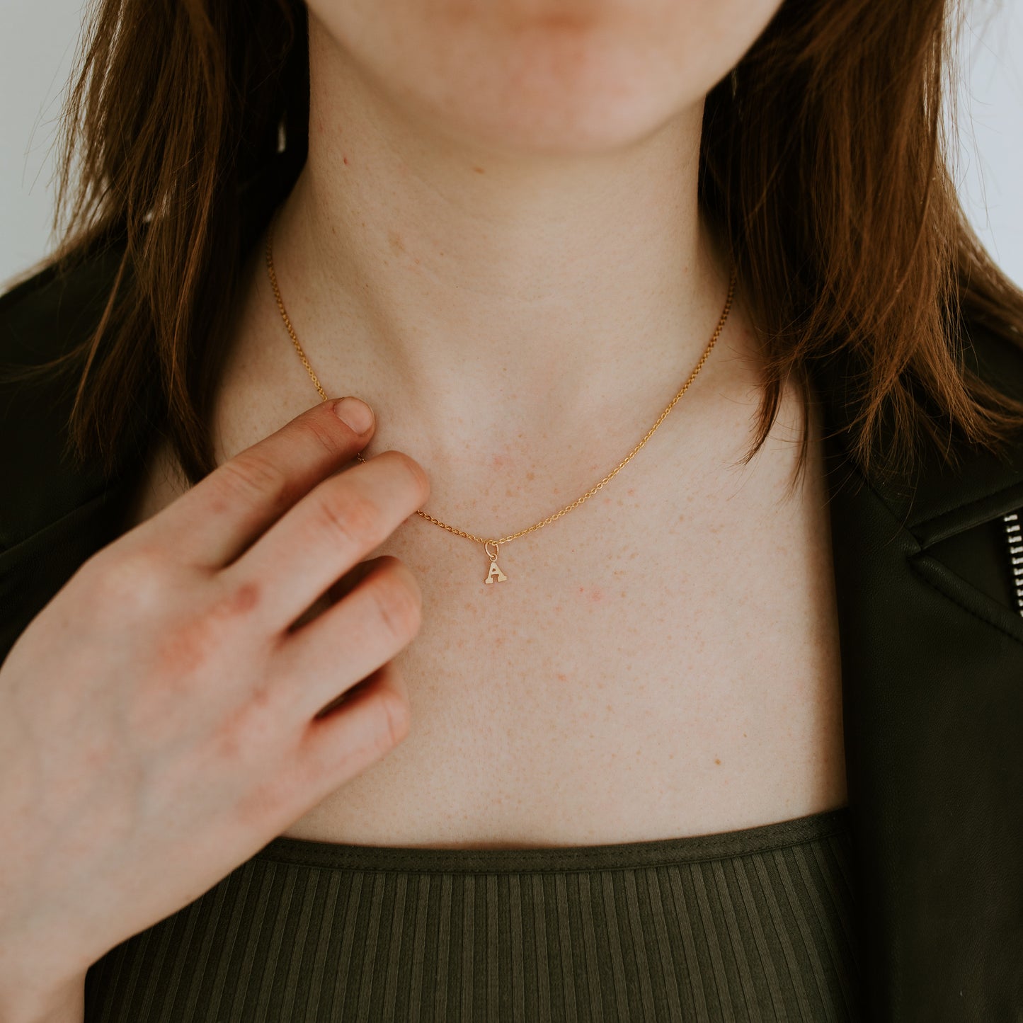 Mini Letter Necklace