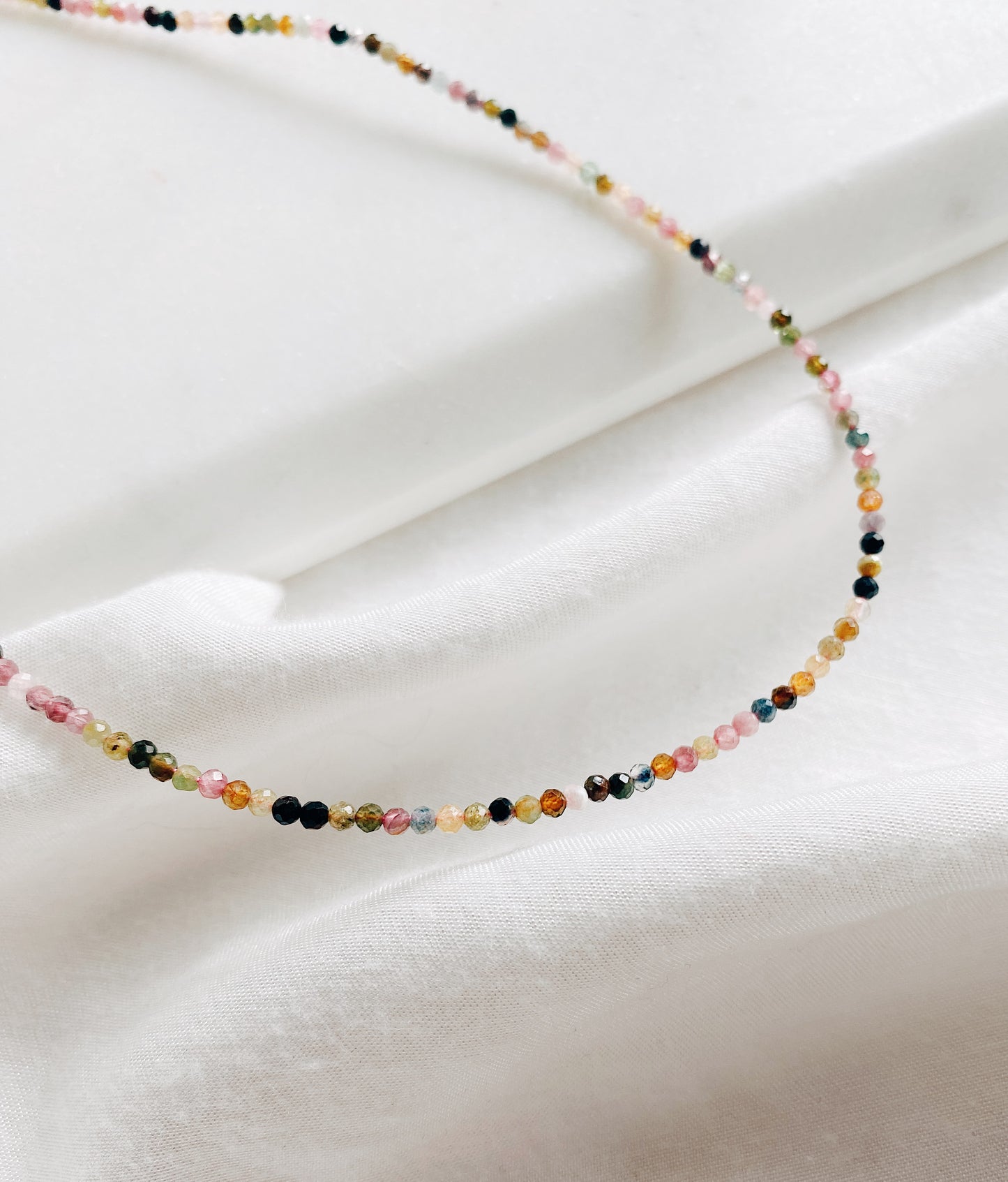 Tourmaline Bead Chain