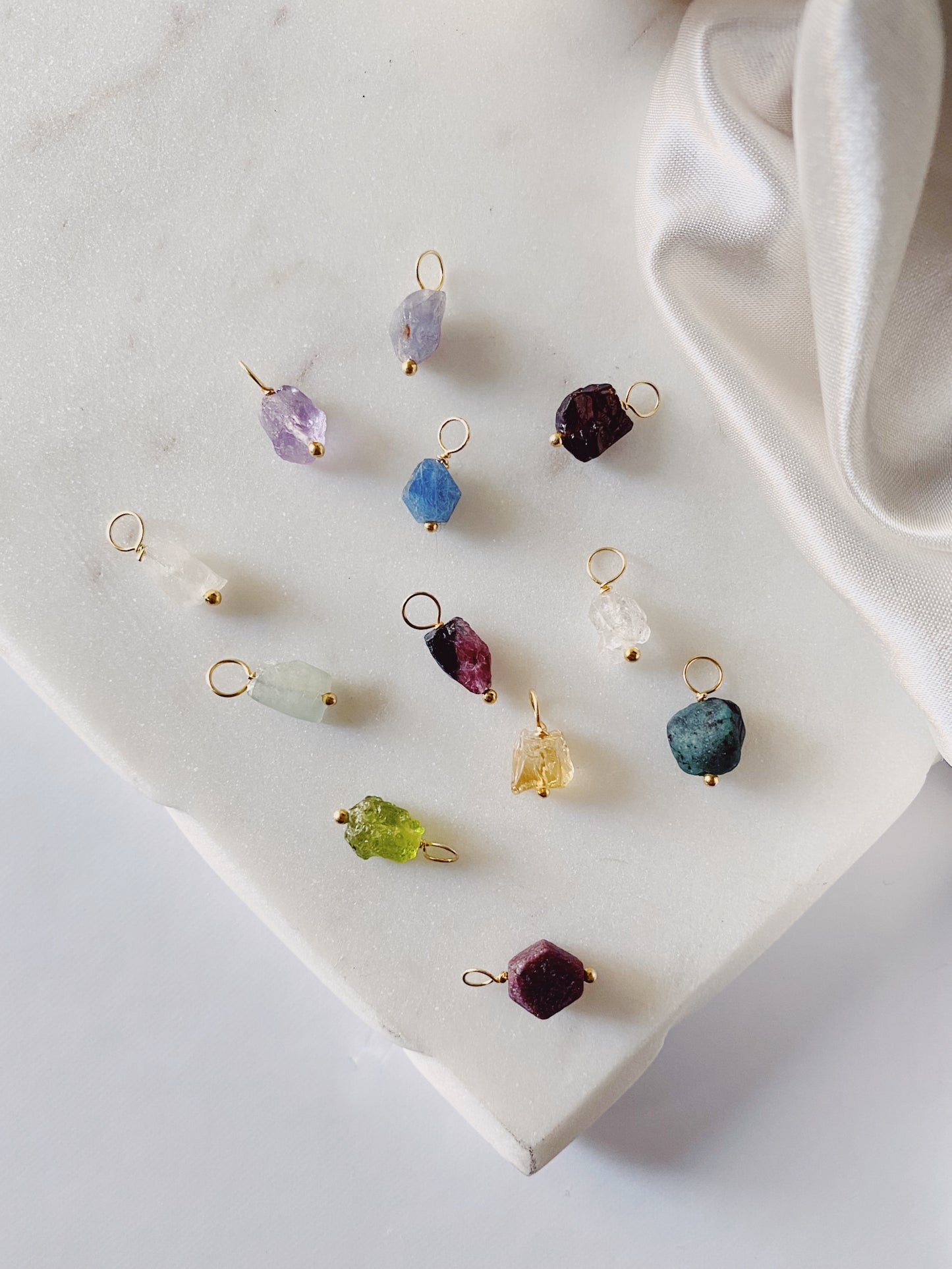 Raw Birthstone Necklace